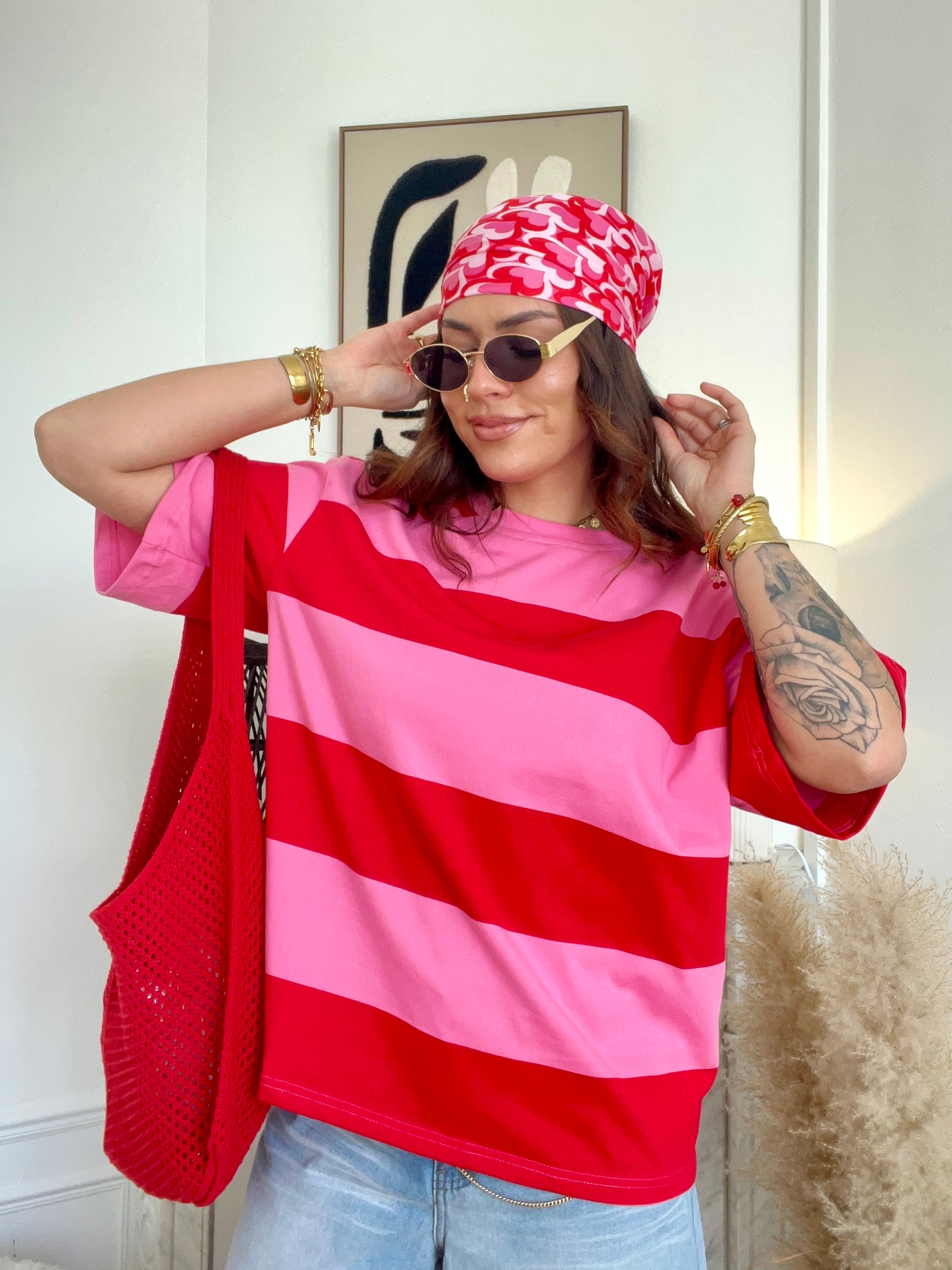 T-Shirt ICONIC rayé
