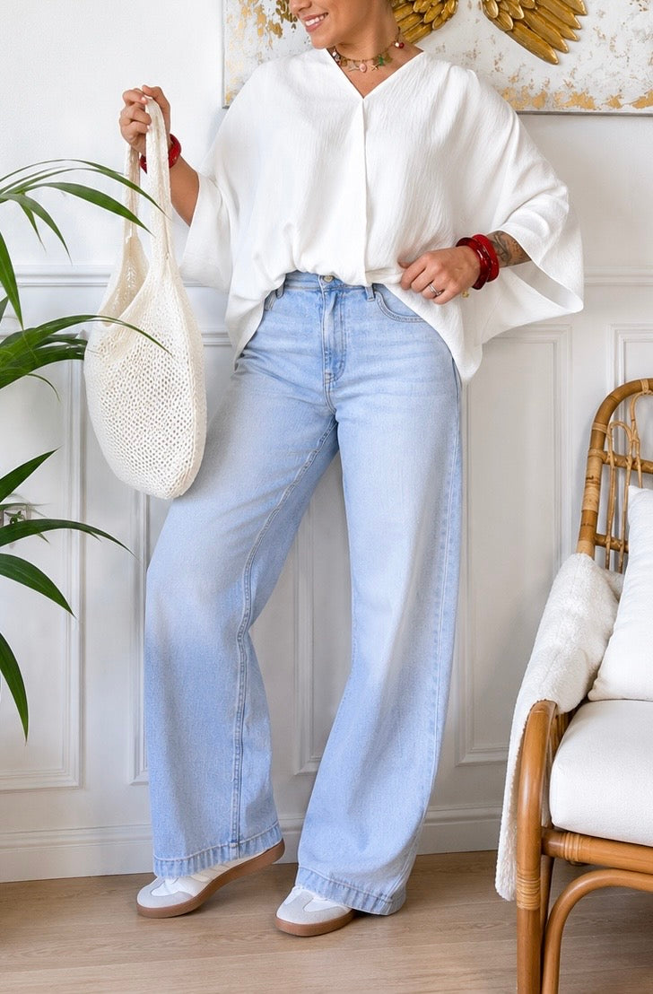 Blouse CIEL blanche