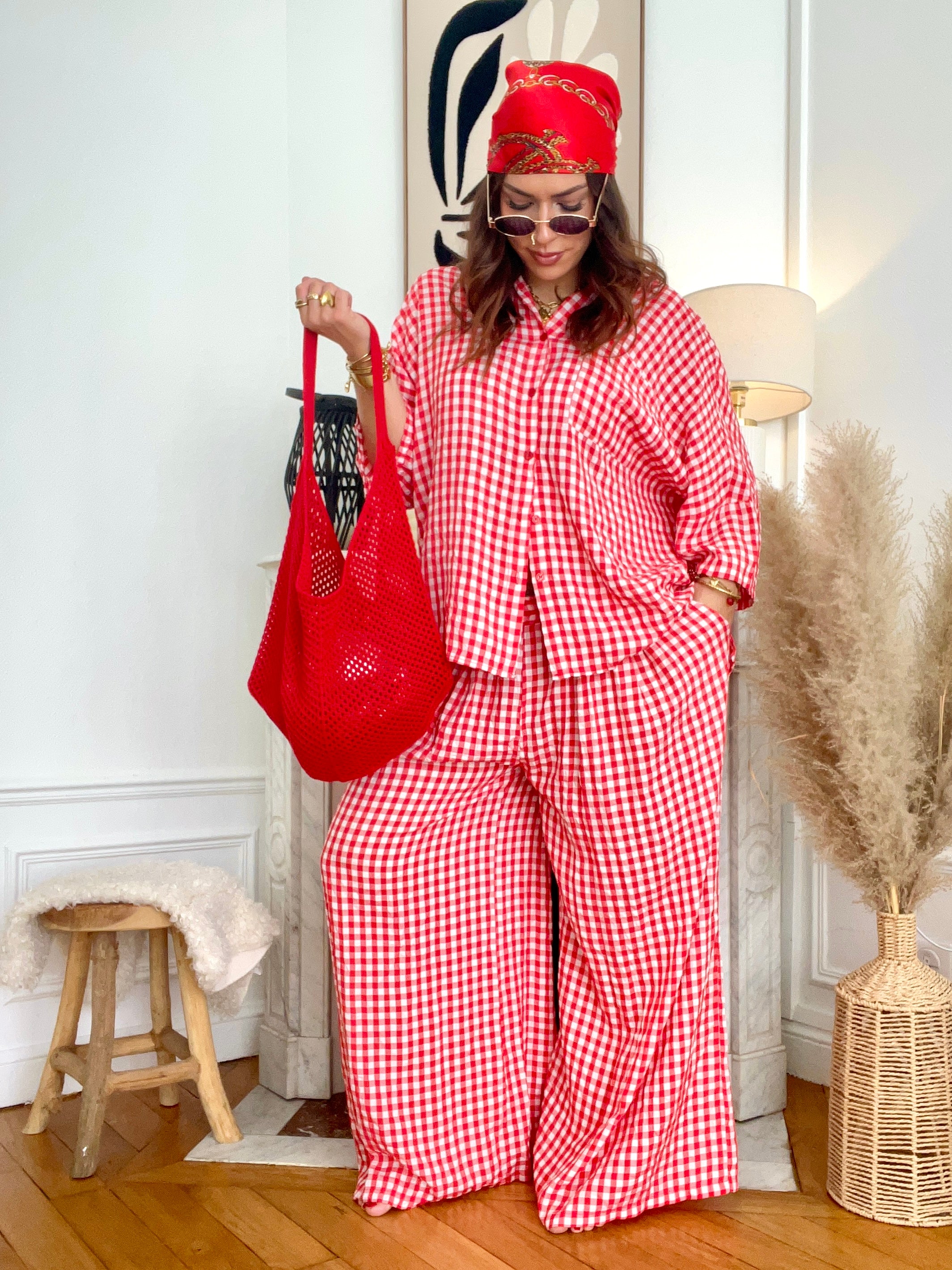 Ensemble CONFORT rouge