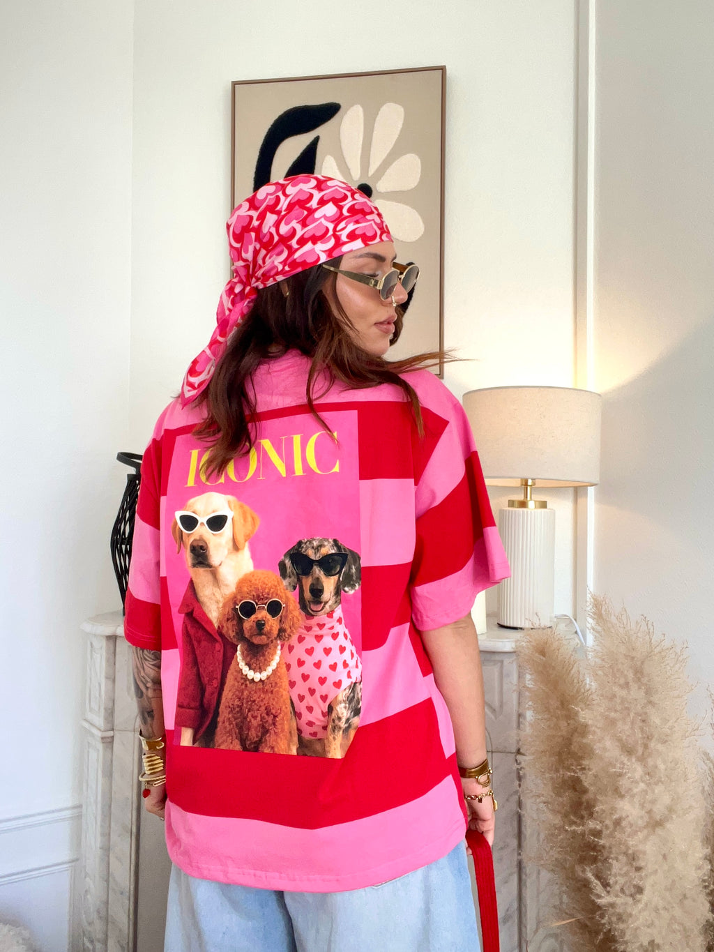 T-Shirt ICONIC rayé