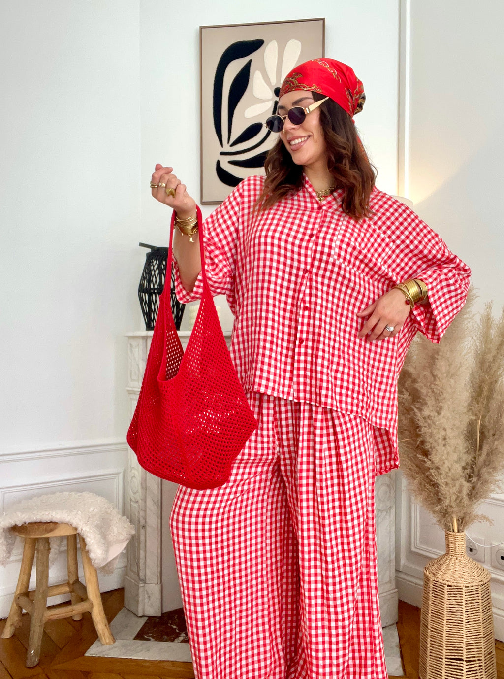 Ensemble CONFORT rouge