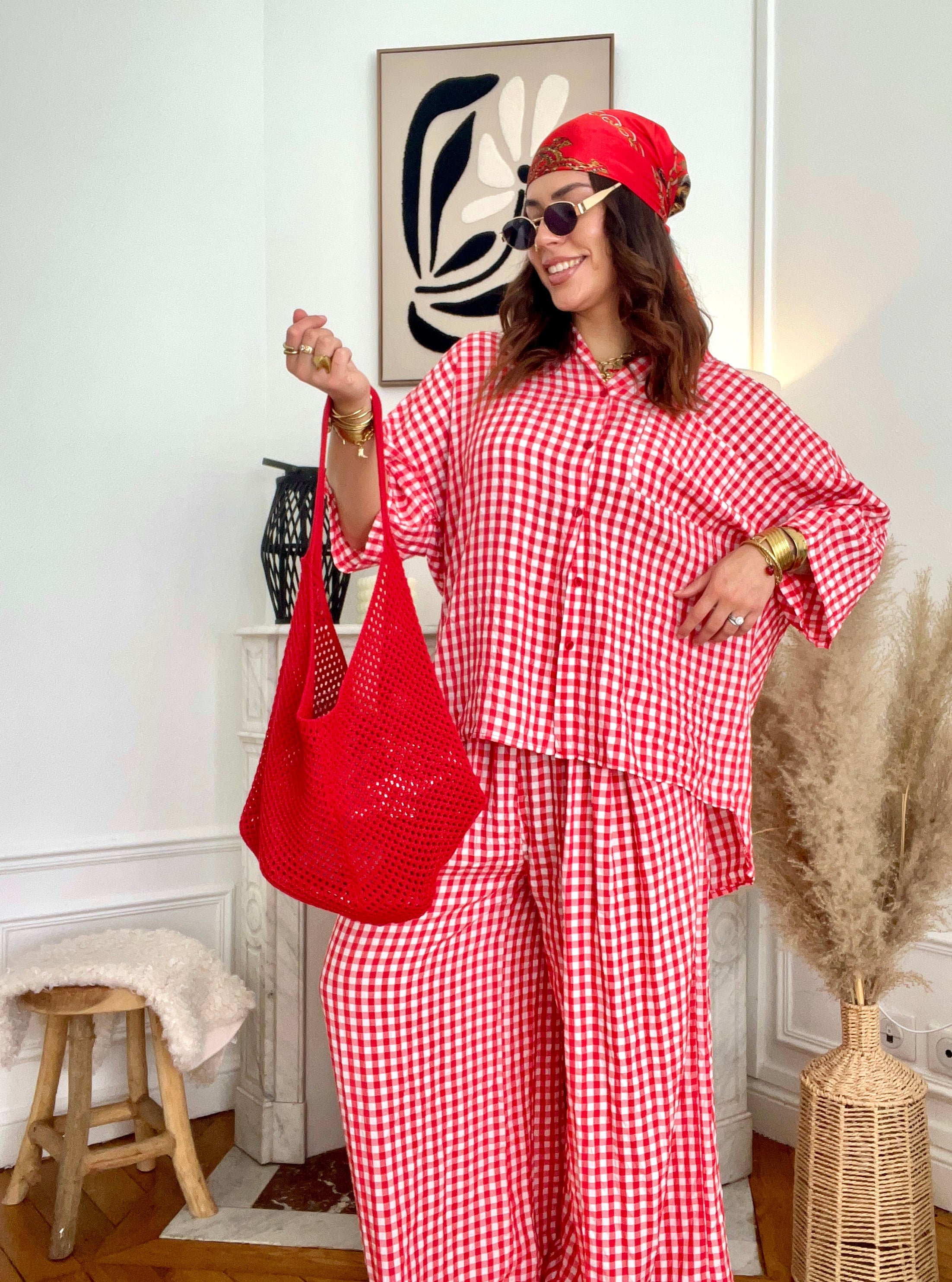 Ensemble CONFORT rouge